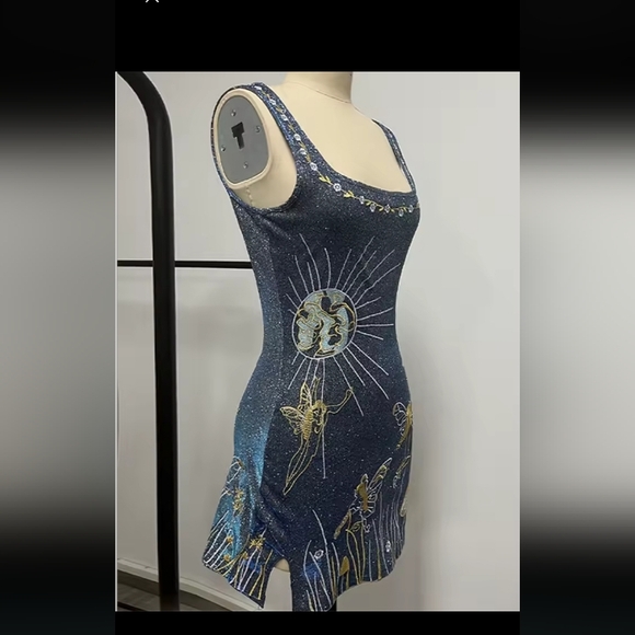 Dresses & Skirts - Sequined Unique Beautiful New Dress